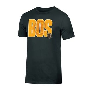 NHL Boston Bruins Graphic T-Shirt Black New Mens 2XL